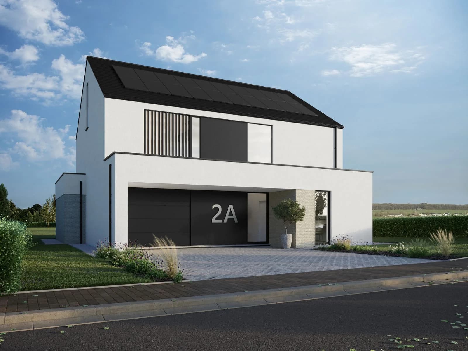 Nouvelle construction contemporaine